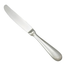 Winco 0034-18 Stanford Extra Heavy Stainless Steel Hollow Handle Table Knife (12/Pack)