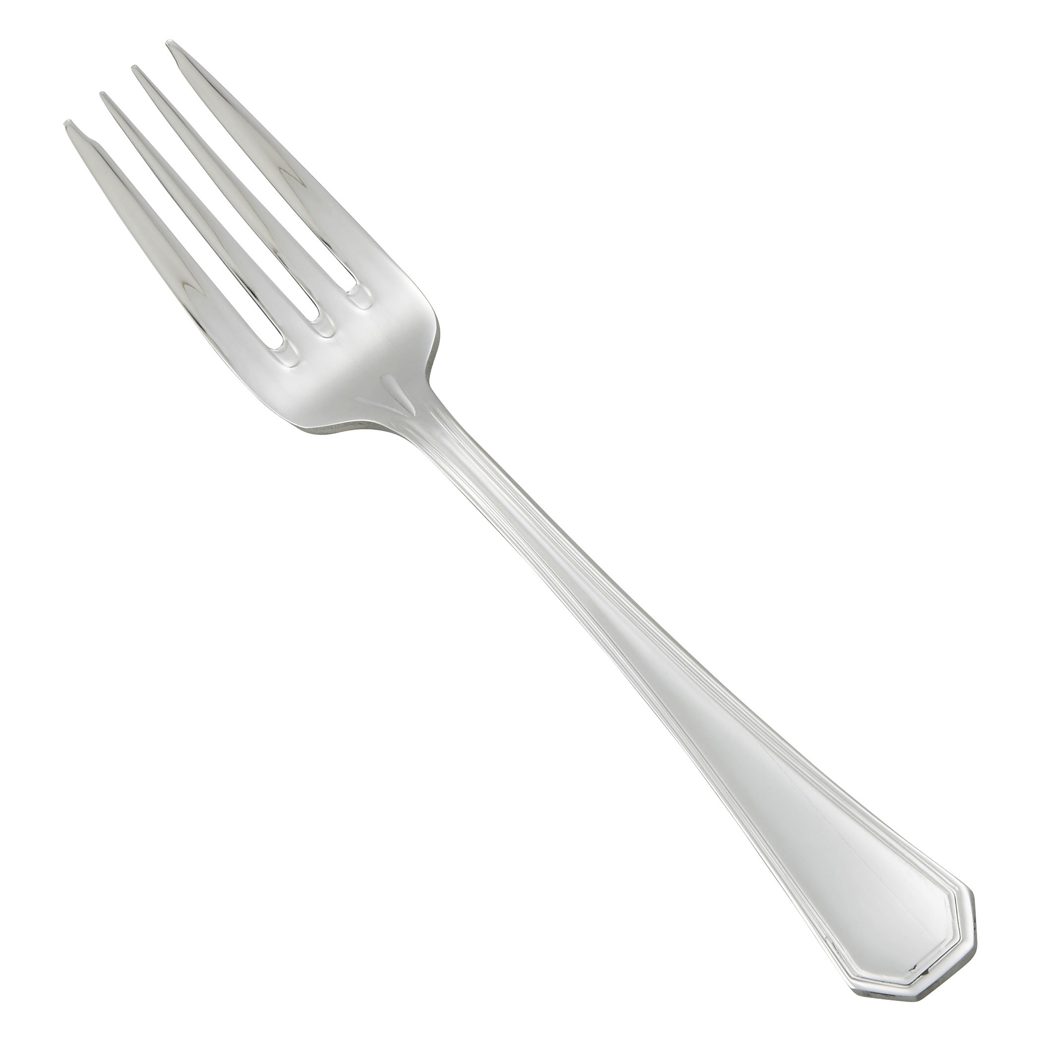 Winco 0035-06 Victoria Extra Heavy Stainless Steel Salad Fork (12/Pack)