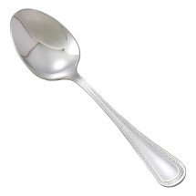 Winco 0036-01 Deluxe Pearl Extra Heavy Stainless Steel Teaspoon (12/Pack)