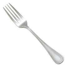 Winco 0036-05 Deluxe Pearl Extra Heavy Stainless Steel Dinner Fork (12/Pack)