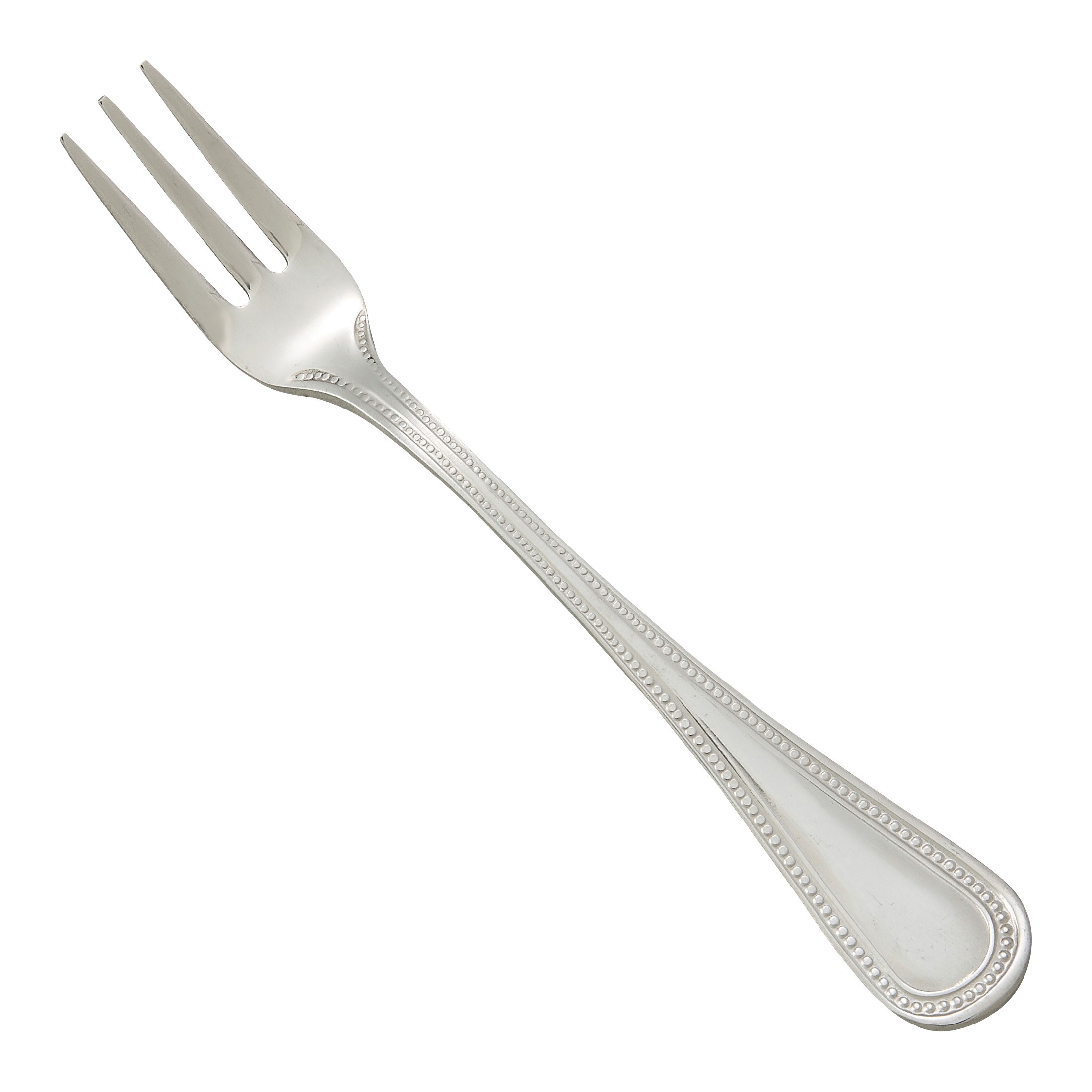 Winco 0036-07 Deluxe Pearl Extra Heavy Stainless Steel Oyster Fork (12/Pack)