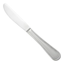 Winco 0036-08 Deluxe Pearl Extra Heavy Stainless Steel Dinner Knife (12/Pack)