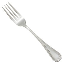 Winco 0036-11 Deluxe Pearl Extra Heavy Stainless Steel European Table Fork (12/Pack)