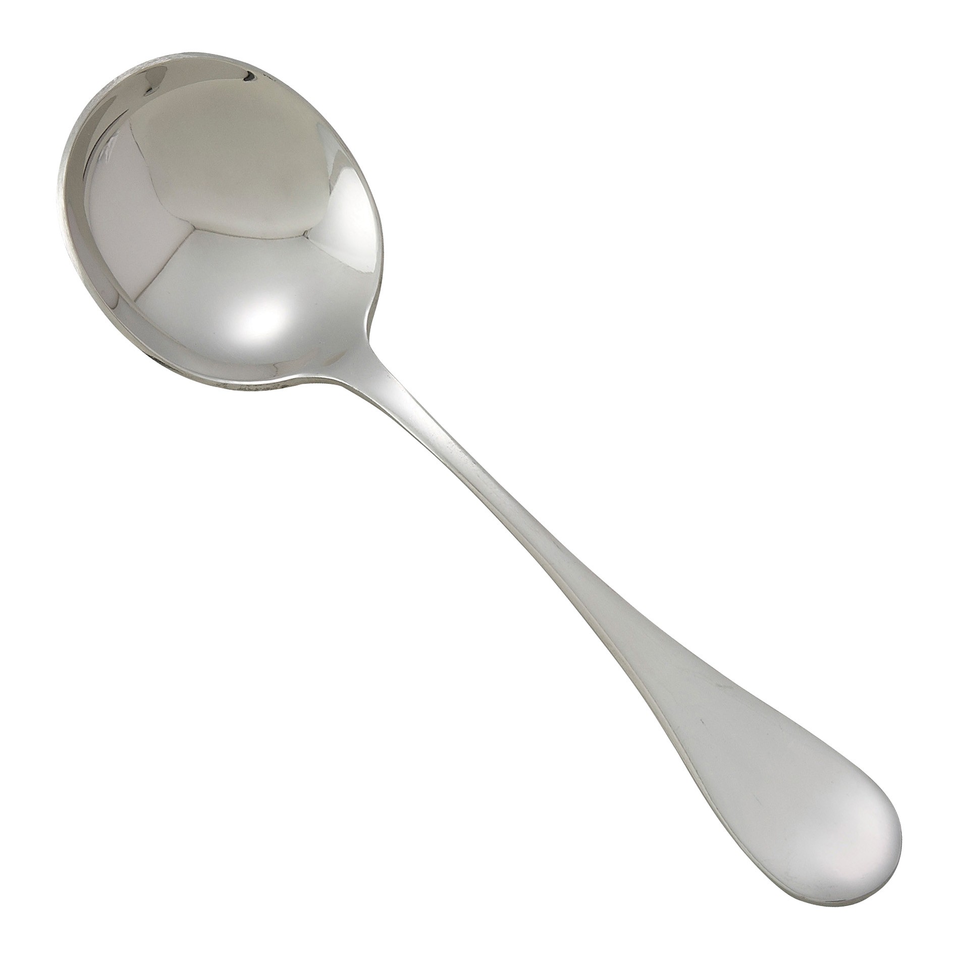Winco 0037-04 Venice Extra Heavy Stainless Steel Bouillon Spoon (12/Pack)