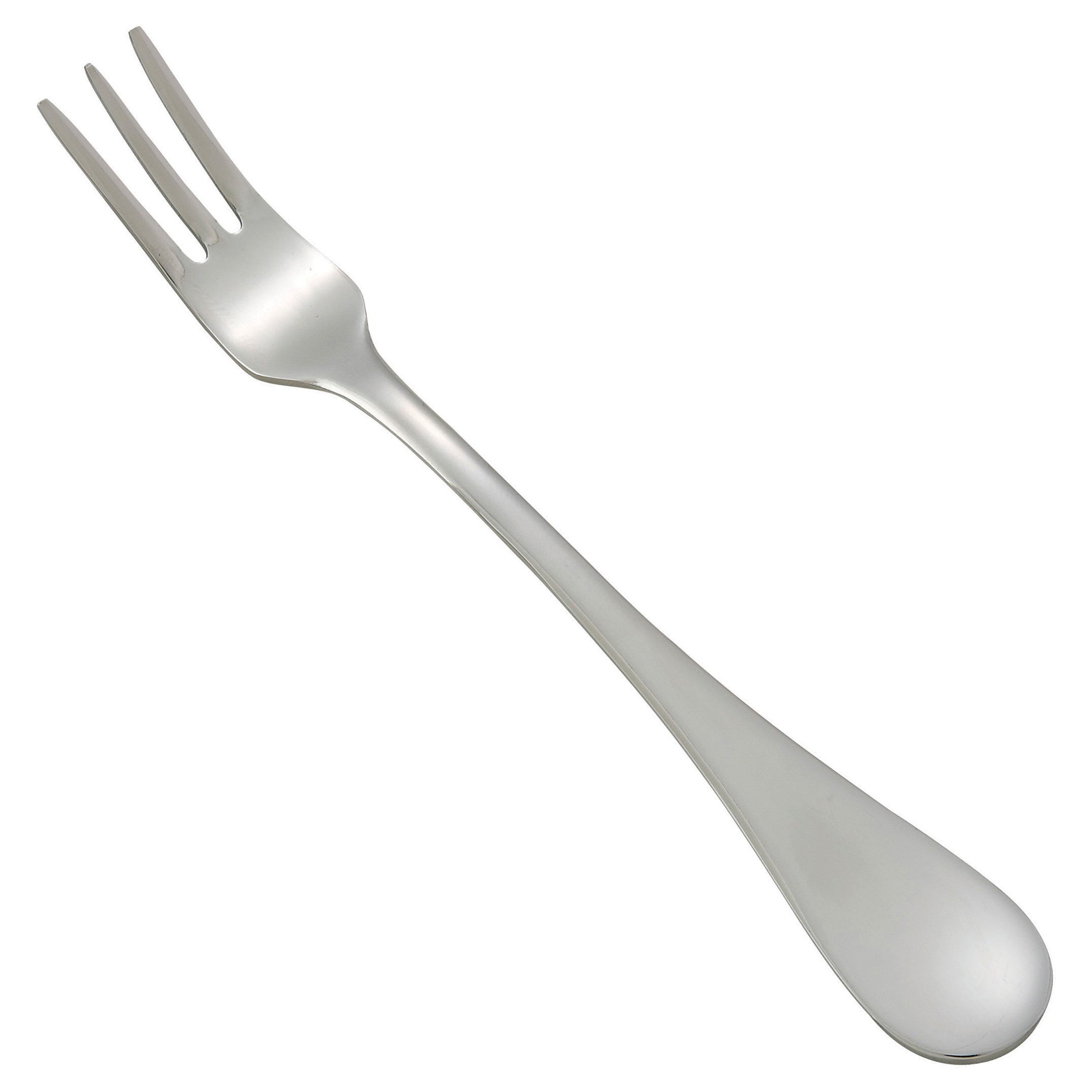 Winco 0037-07 Venice Extra Heavy Stainless Steel Oyster Fork (12/Pack)