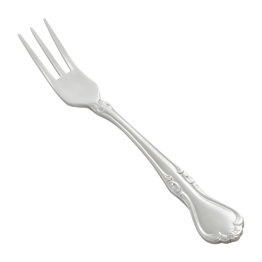 Winco 0039-07 Chantelle Extra Heavy Weight Stainless 18/10 Oyster Fork (12/Pack)