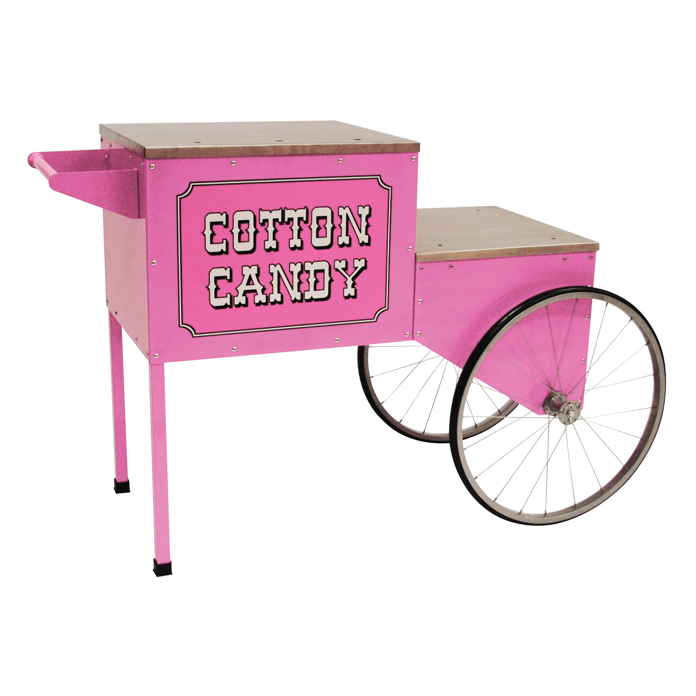 Winco 30090 Benchmark USA Antique Trolley for Cotton Candy Machine