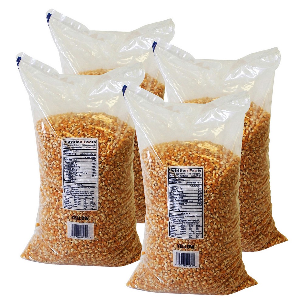 Winco 40507 Benchmark USA Popcorn Bags 12.5 lb., 4 Bags/Pack