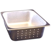 Winco 56743 Benchmark USA Stainless Steel Half-Size Perforated Pan