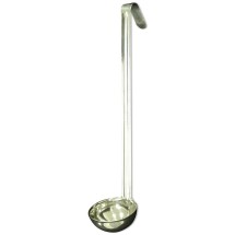 Winco 56748 Benchmark USA Stainless Steel Ladle, 3 oz., 12&quot; L.