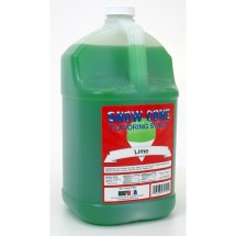 Winco 72005 Benchmark USA Snow Cone Syrup, Lime Flavor, 1 Gallon