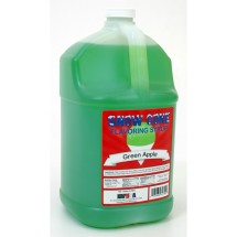 Winco 72009 Benchmark USA Snow Cone Syrup, Green Apple Flavor, 1 Gallon