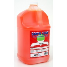 Winco 72011 Benchmark USA Snow Cone Syrup, Orange Flavor, 1 Gallon