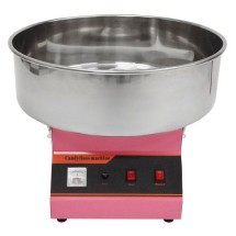 Winco 81011A Benchmark USA Zephyr Cotton Candy Machine with 21&quot; Stainless Steel Bowl, 120V