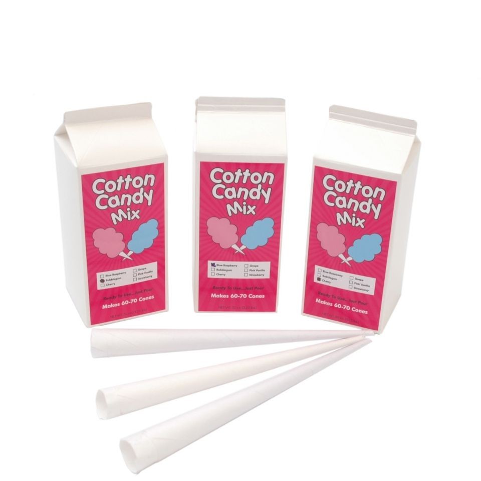 Winco 83701 Benchmark USA Cotton Candy Starter Kit
