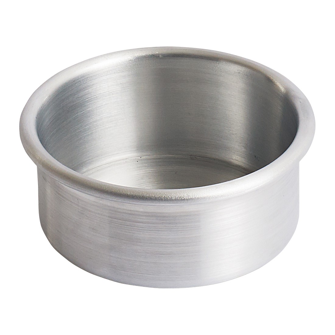 Winco ACP-042 Aluminum Layer Cake Pan, 4"Dia x 2"H