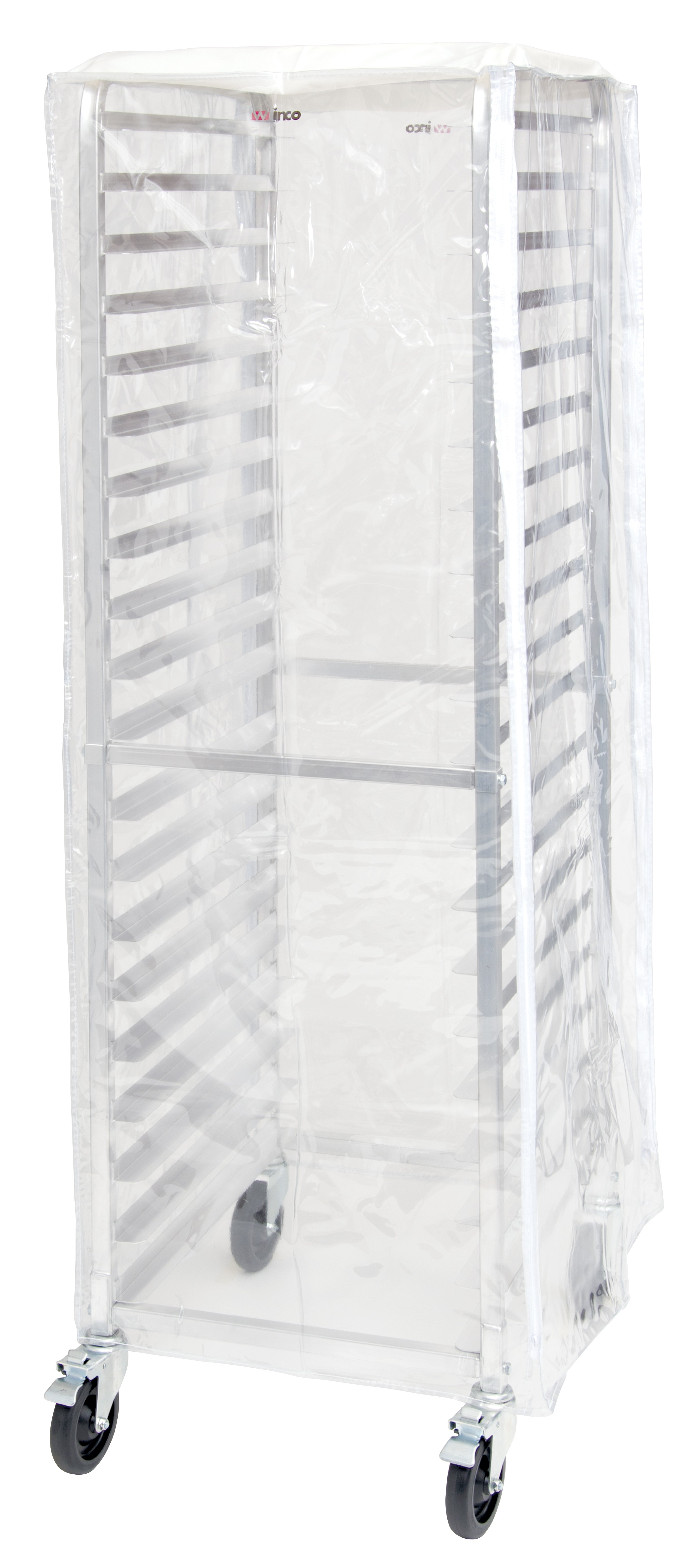 Winco ALRK-20-CV 20-Tier Aluminum Sheet Pan Rack Cover