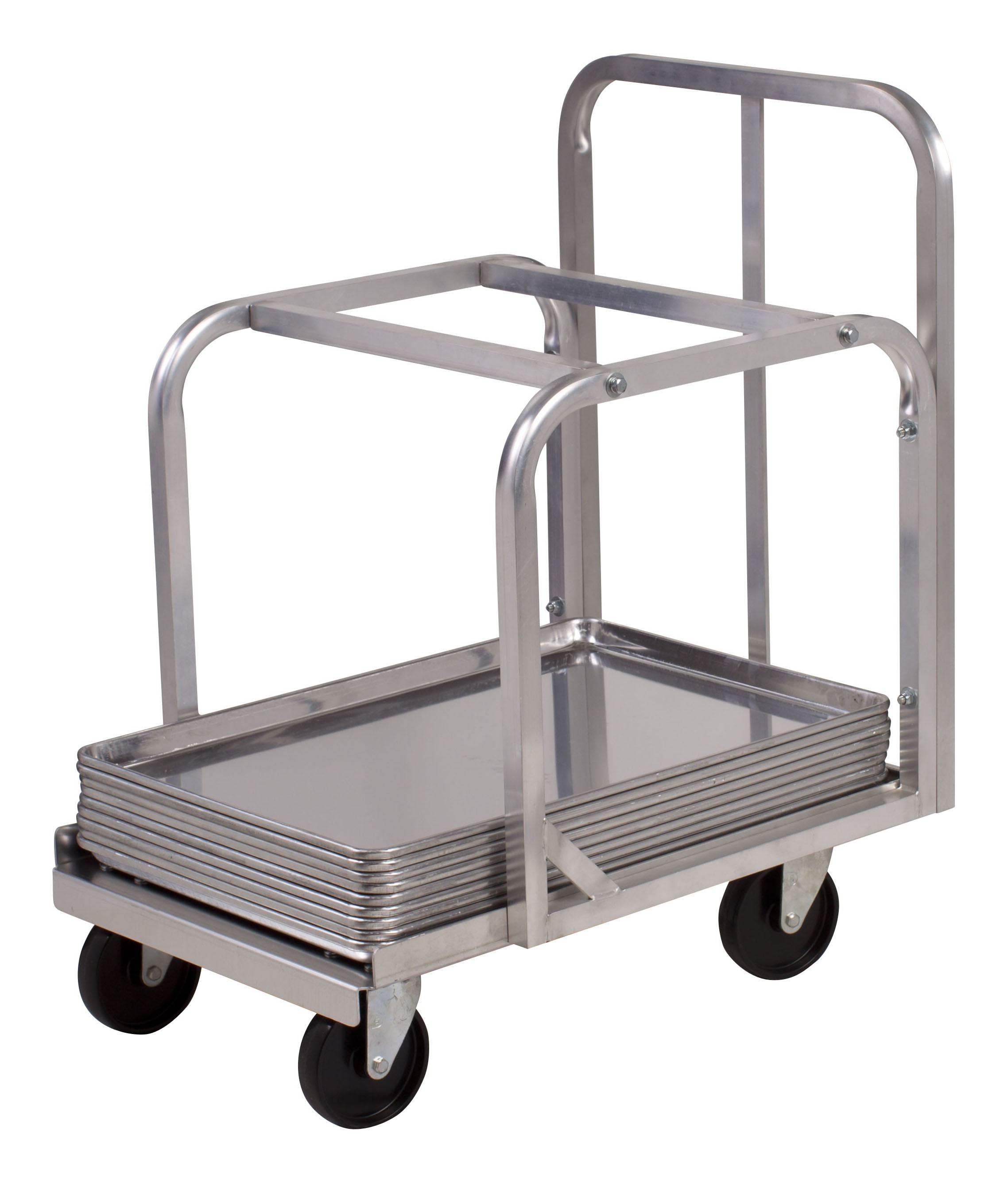 Winco ALRK-3 Aluminum Sheet Pan Truck