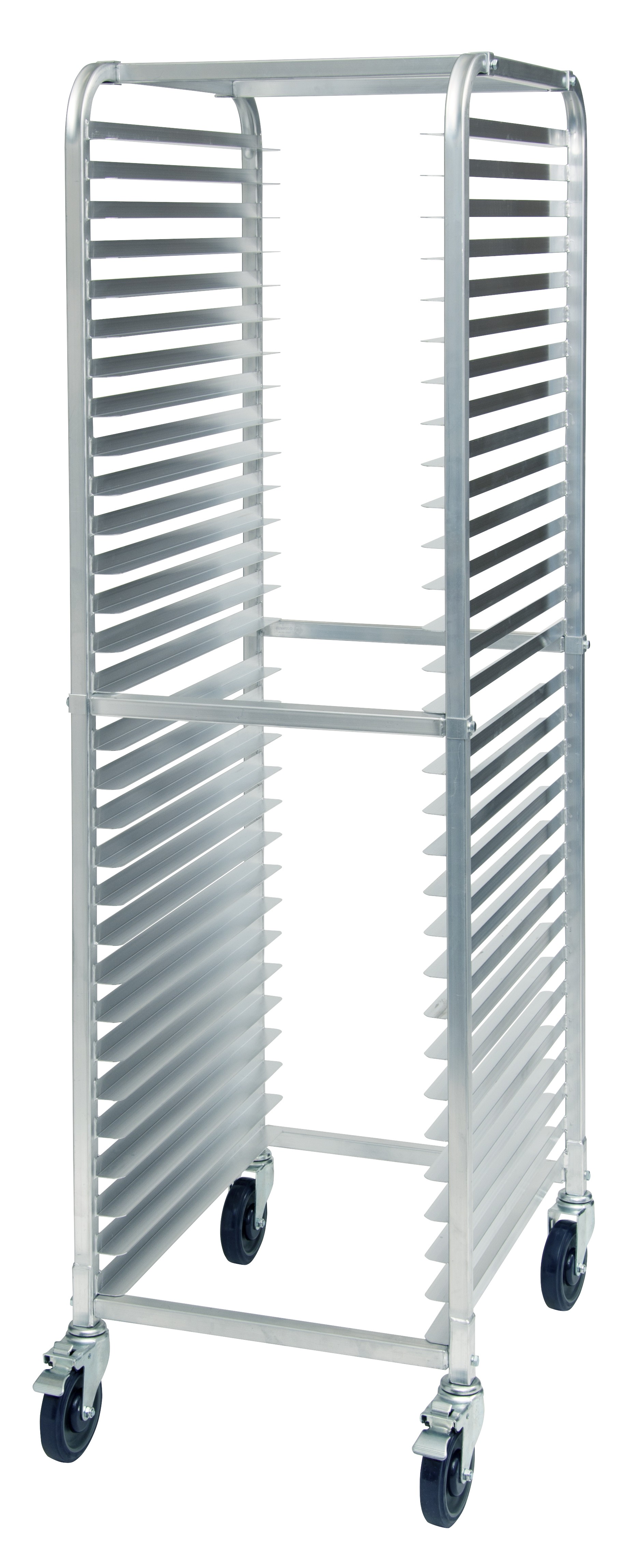 Winco ALRK-30BK 30-Tier Aluminum Sheet Pan Rack with Brake