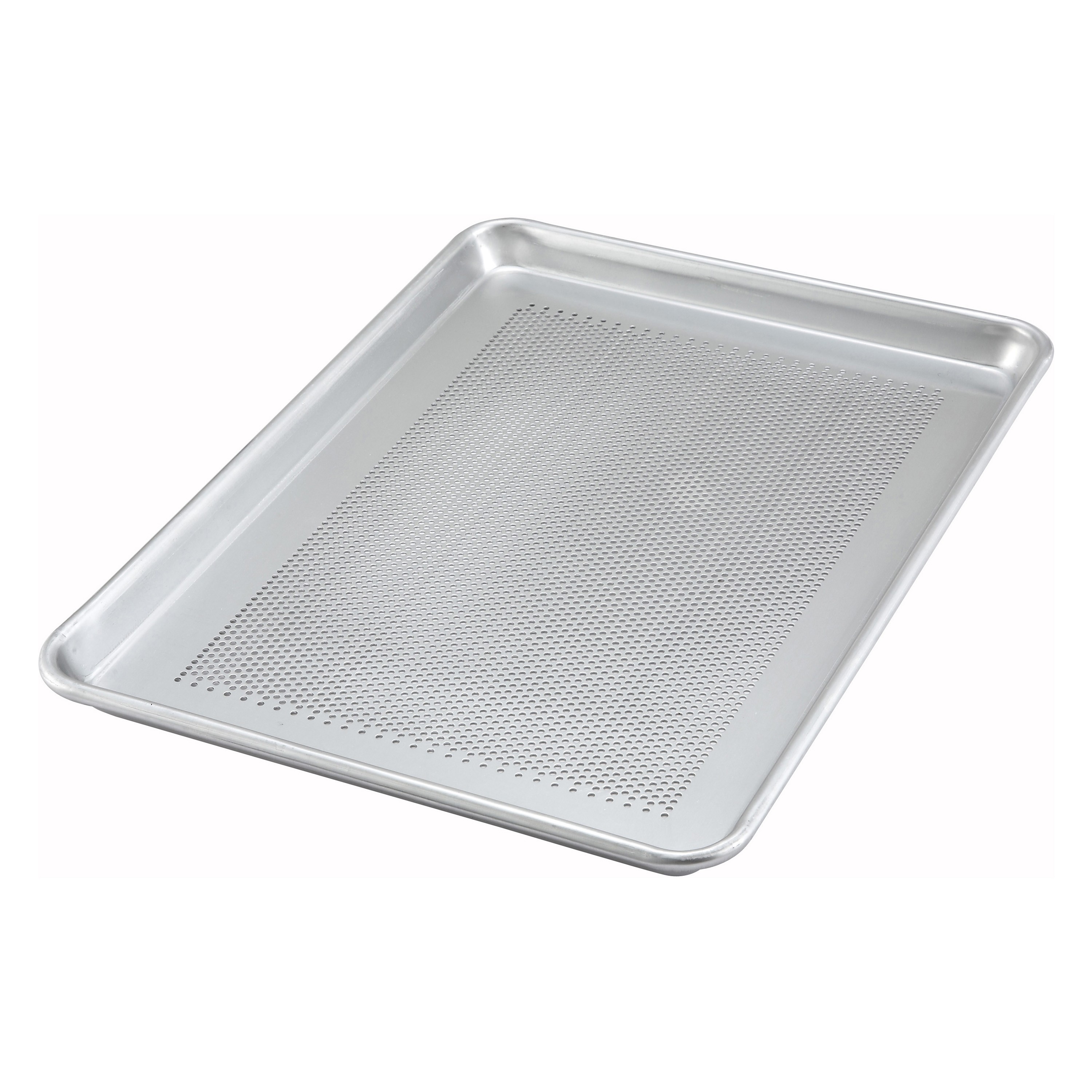 Winco ALXP-1318P Half-Size Aluminum Perforated Sheet Pan, 13" x 18"
