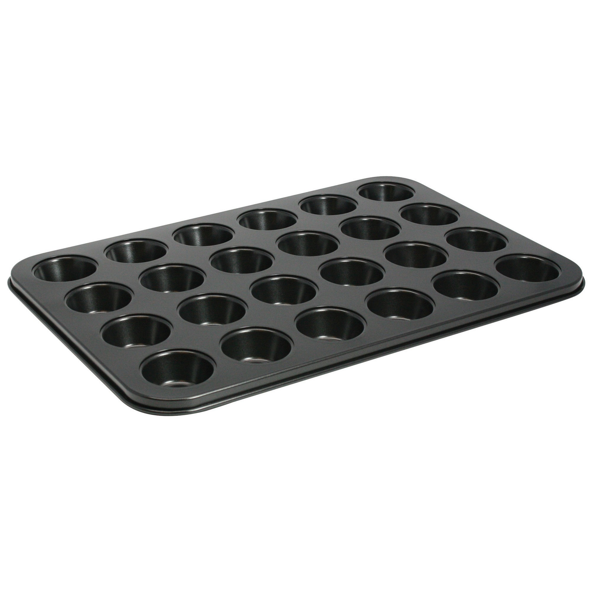Winco AMF-24MNS Non-Stick Aluminum 24-Compartment Mini Muffin Pan, 13-3/4" x 10-1/2"