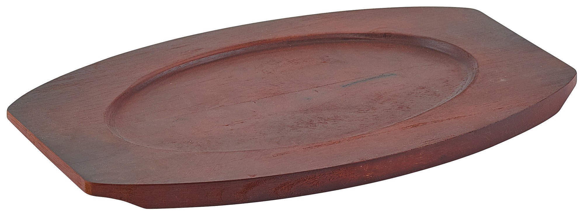 Winco APL-10UL Wood Underliner for 10" Oval Sizzling Platter