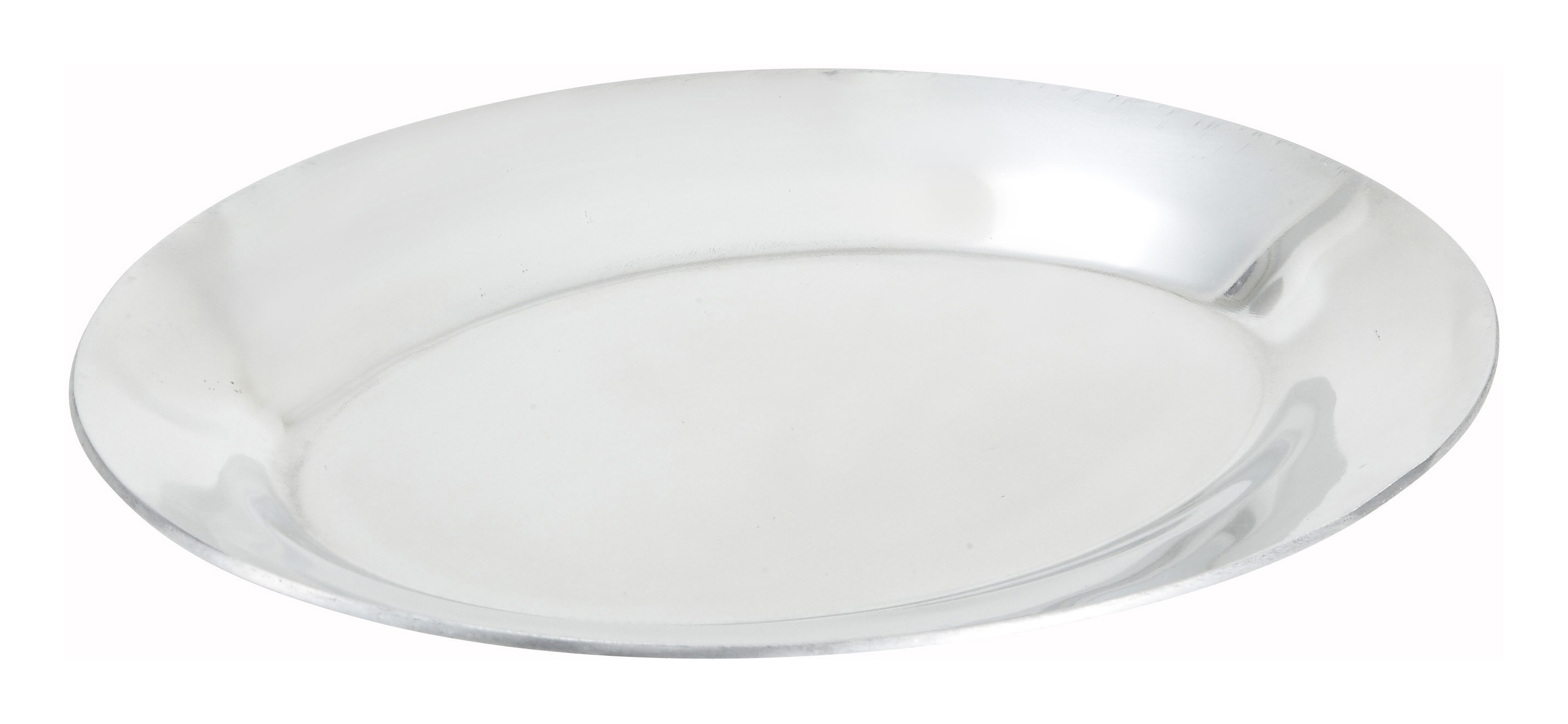 Winco APL-12 Aluminum Oval Sizzling Platter, 12"