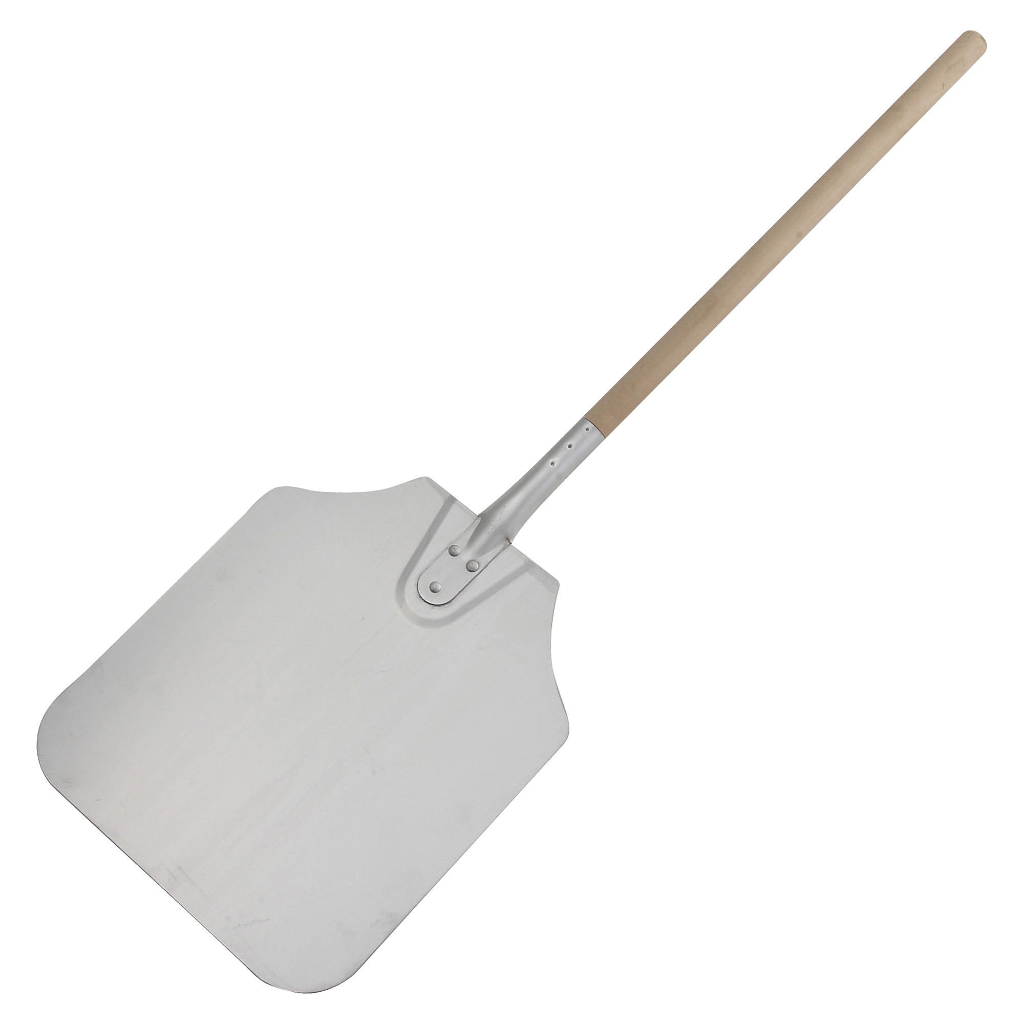 Winco APP-36 Aluminum Pizza Peel with 12" x 14" Blade 36" OL