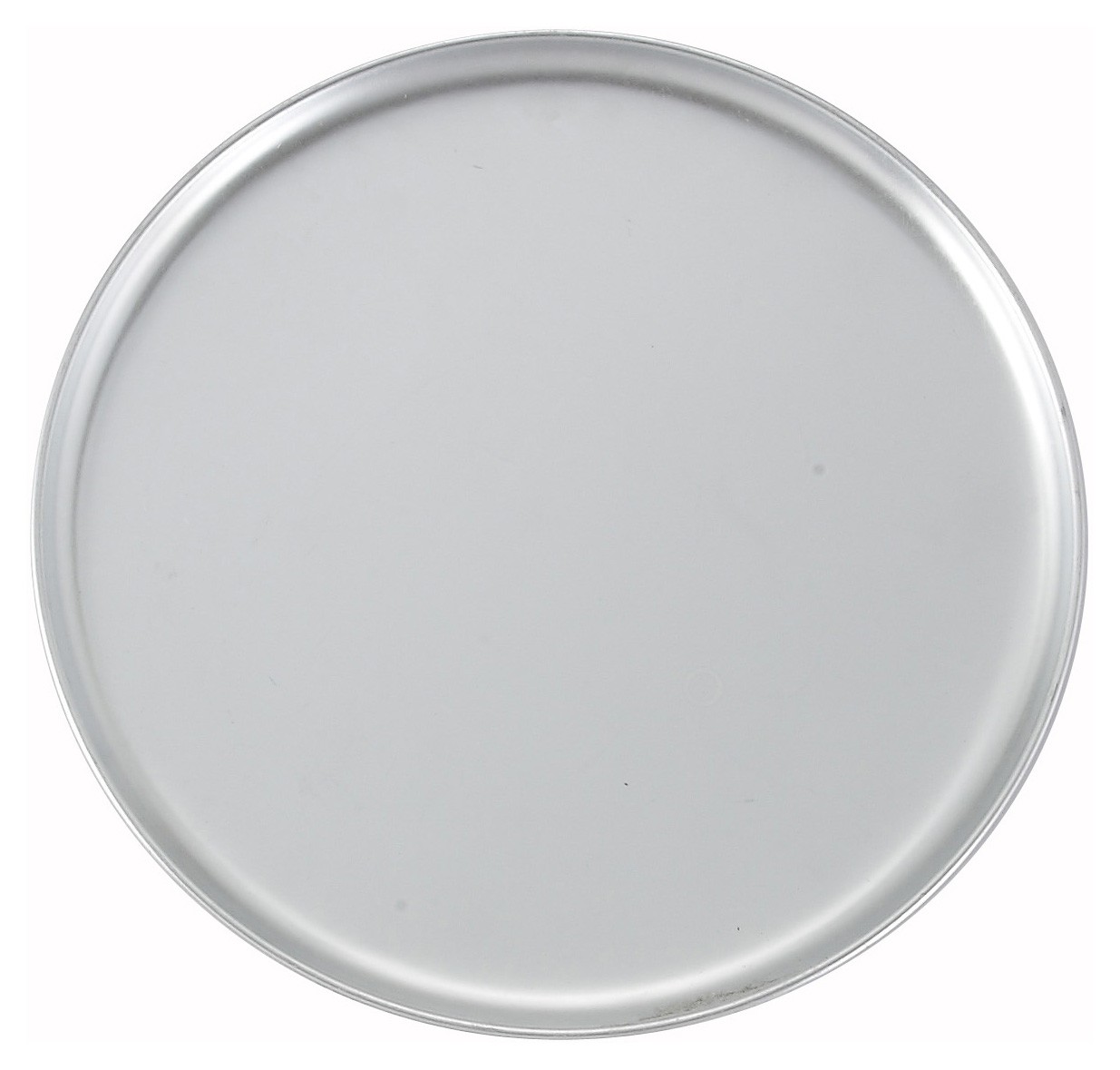 Winco APZC-12 Coupe-Style Aluminum Pizza Pan,12" Dia.