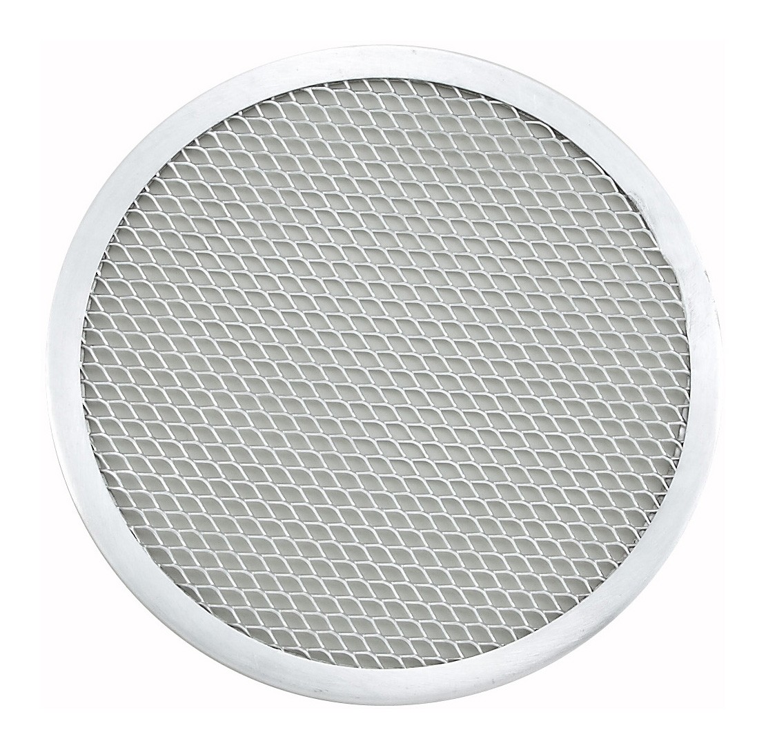 Winco APZS-10 Seamless Aluminum Pizza Screen,10" Dia.