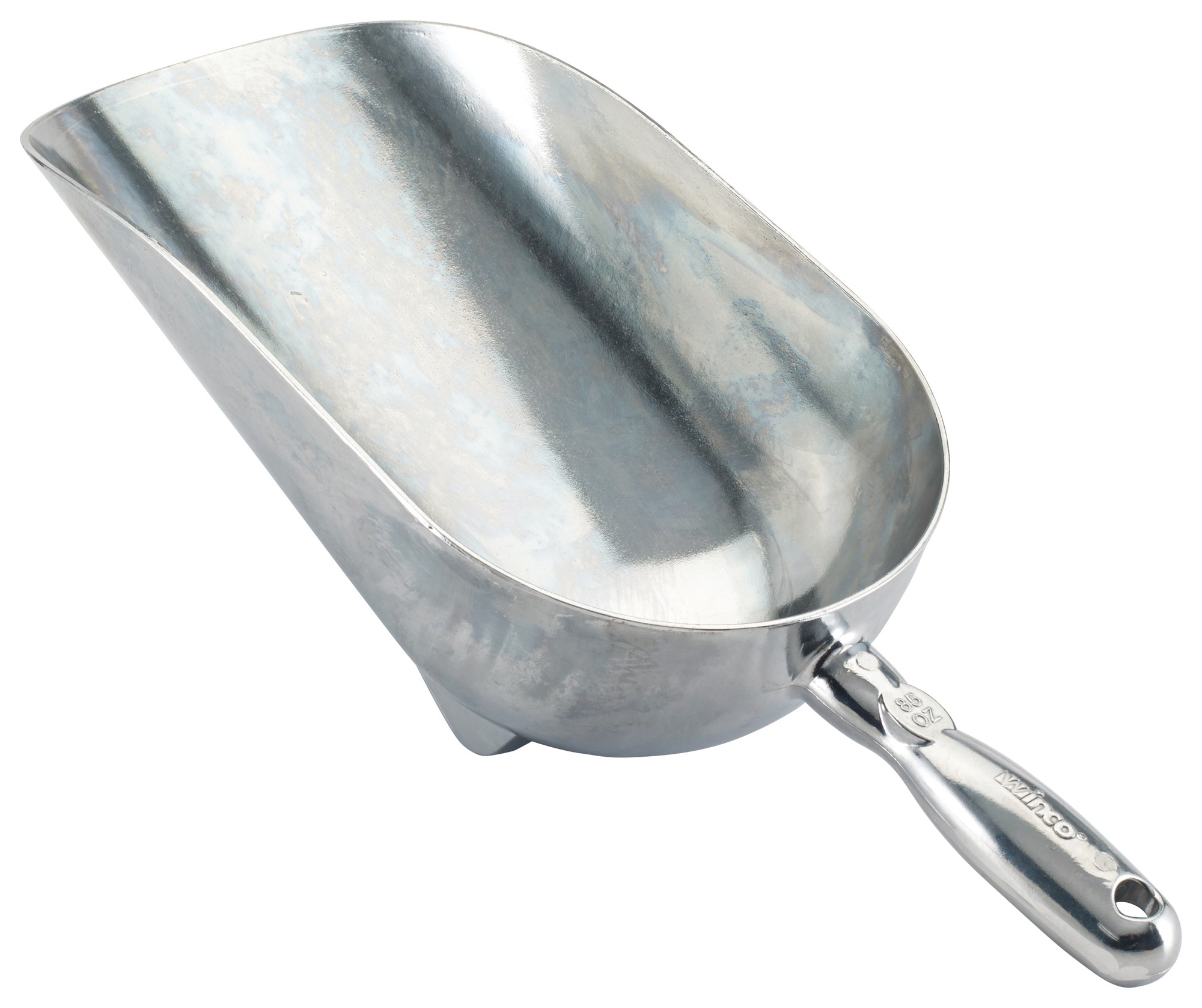 Winco AS-85 Aluminum 85 oz. Utility Scoop