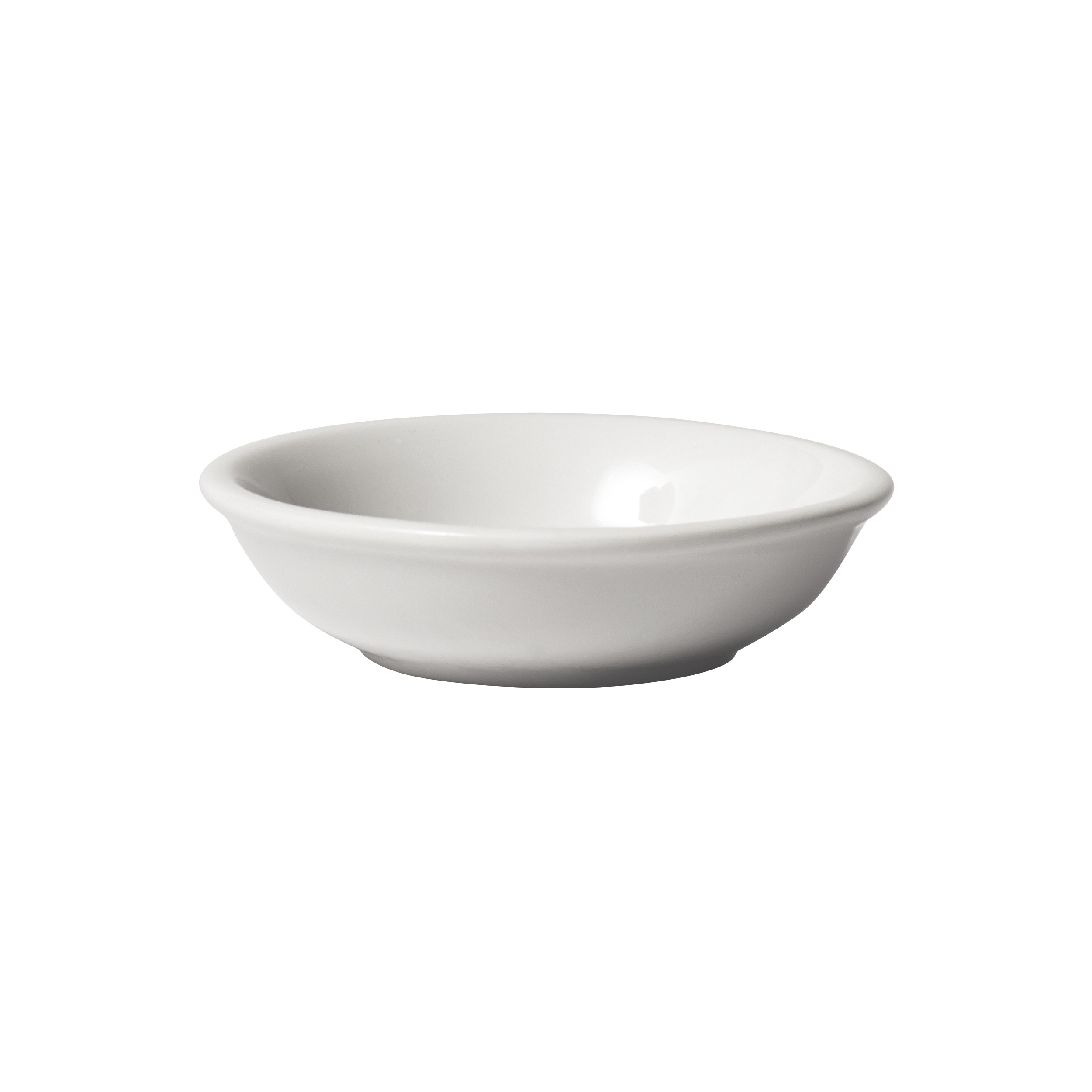 Winco ASD-2 Porcelain Sauce Dish, 2 oz. - 6 dozen