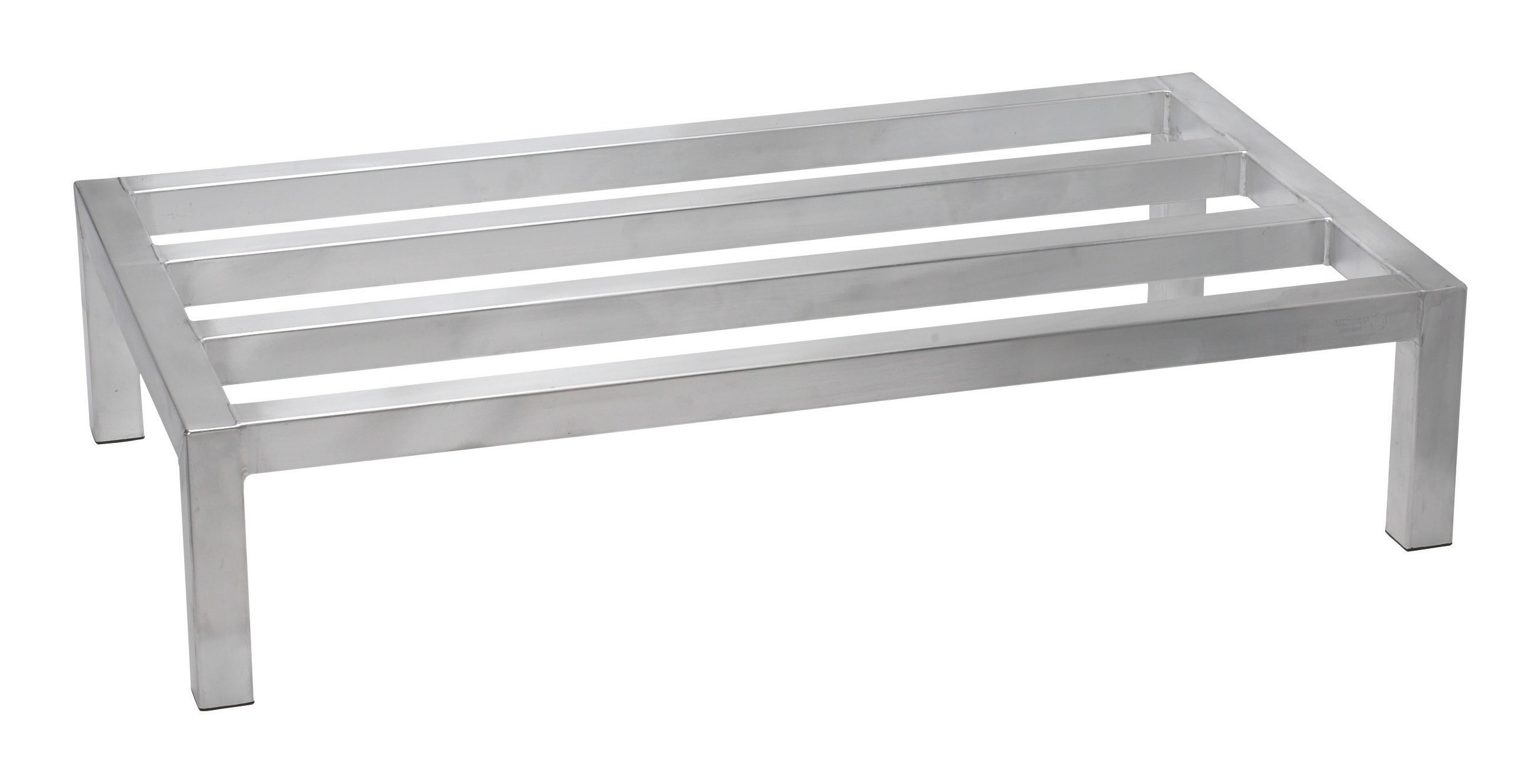Winco ASDR-2036 Aluminum Dunnage Rack, 20" x 36" x 8"