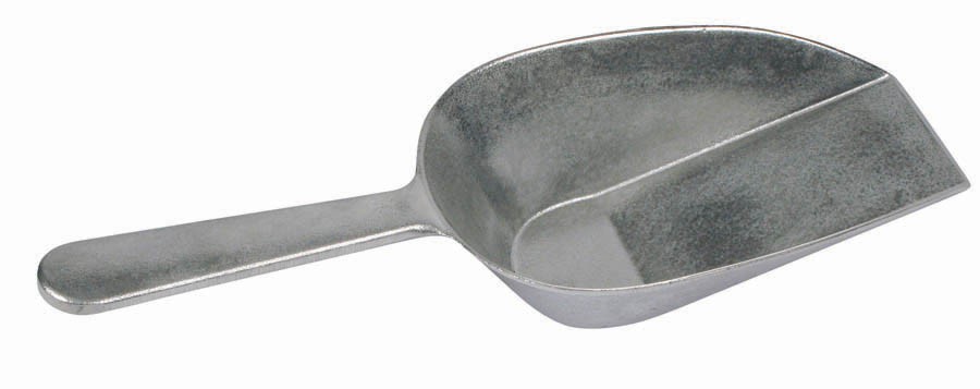 Winco ASFB-16 Aluminum 16 oz. Flat Bottom Scoop