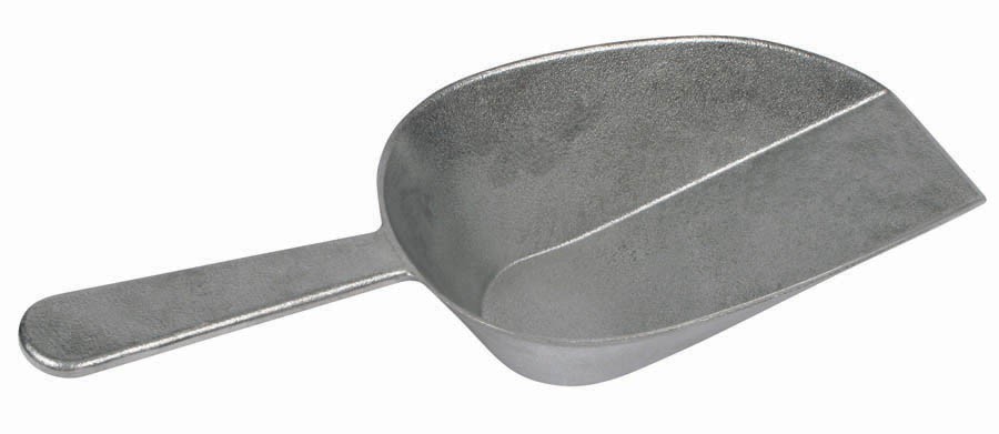 Winco ASFB-24 Aluminum 24 oz. Flat Bottom Scoop