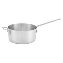 Winco ASP-10 Aluminum 10 Qt. Sauce Pan with Helper Handle