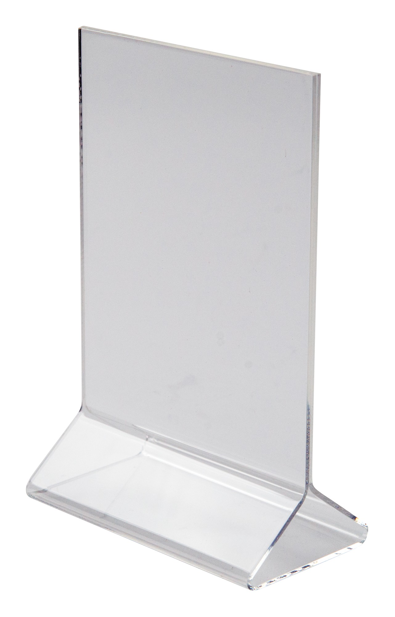 Winco ATCH-46 Acrylic Menu Card Holder, 4" x 6"
