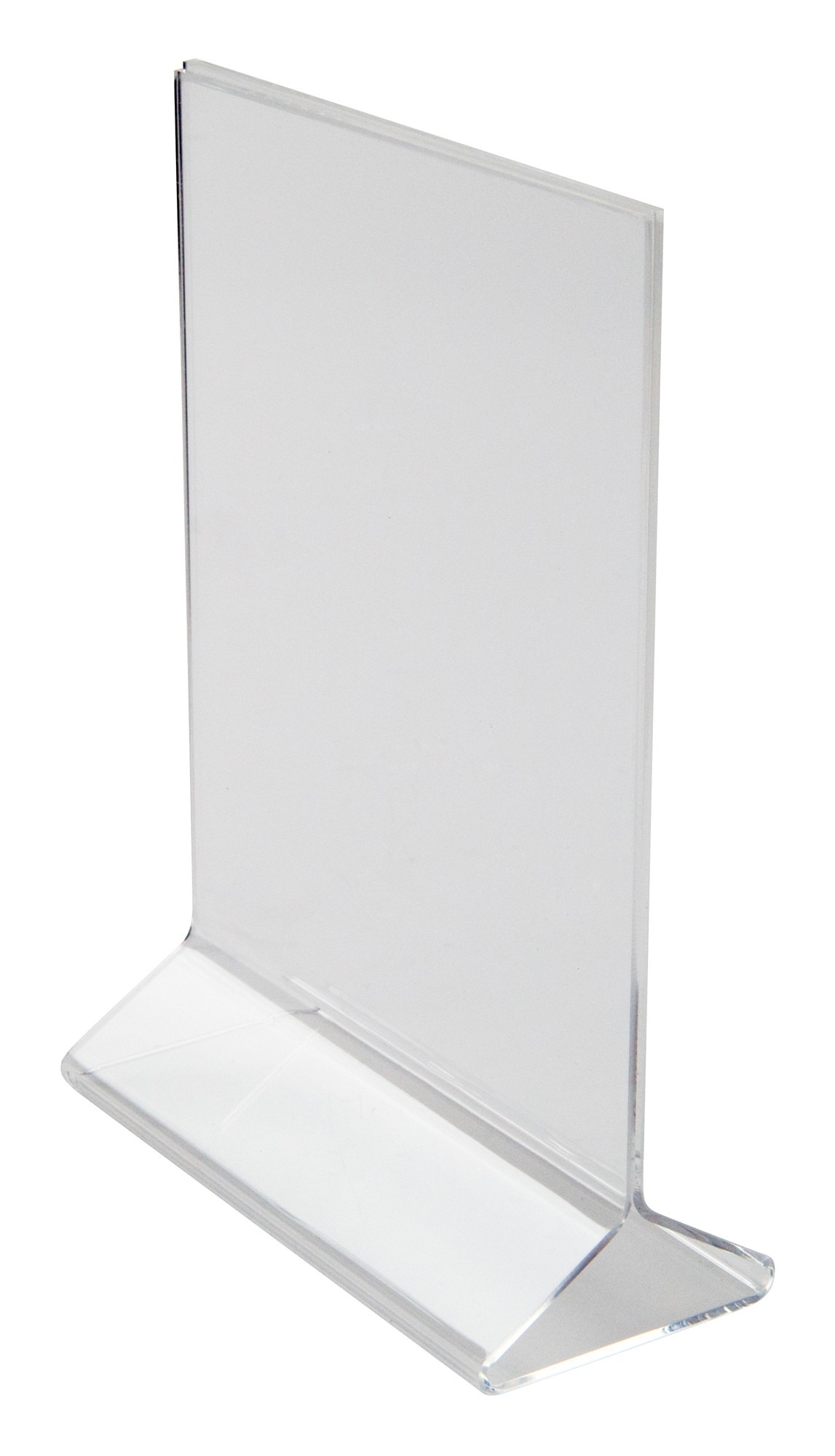 Winco ATCH-57 Acrylic Menu Card Holder Displayette 5" x 7"