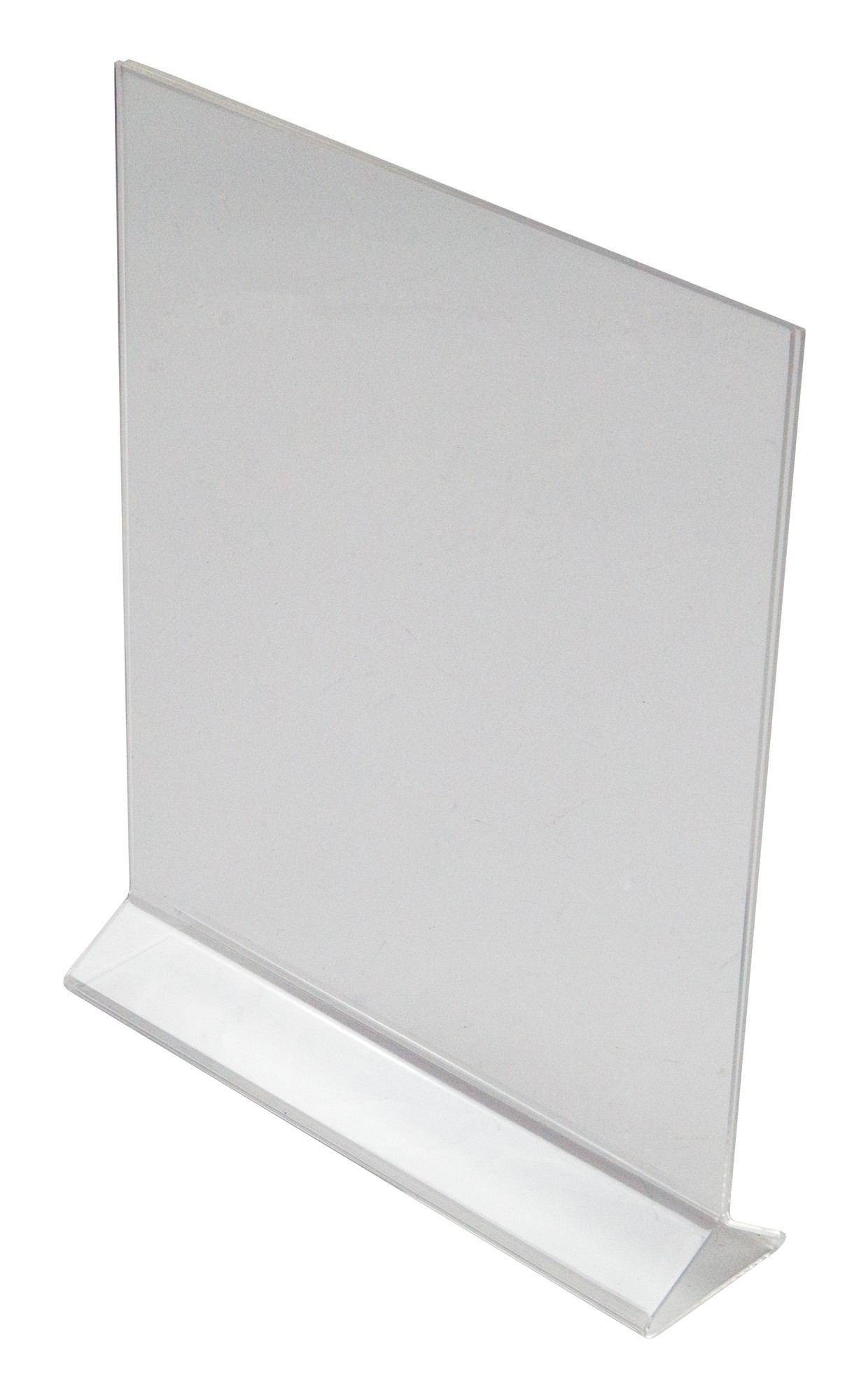 Winco ATCH-811 Acrylic Table Card Holder Displayette 8" x 11"