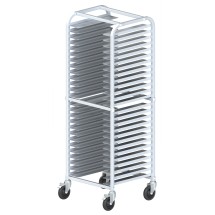 Winco AWPR-26BK Welded Aluminum 26-Slot Pizza Pan Rack