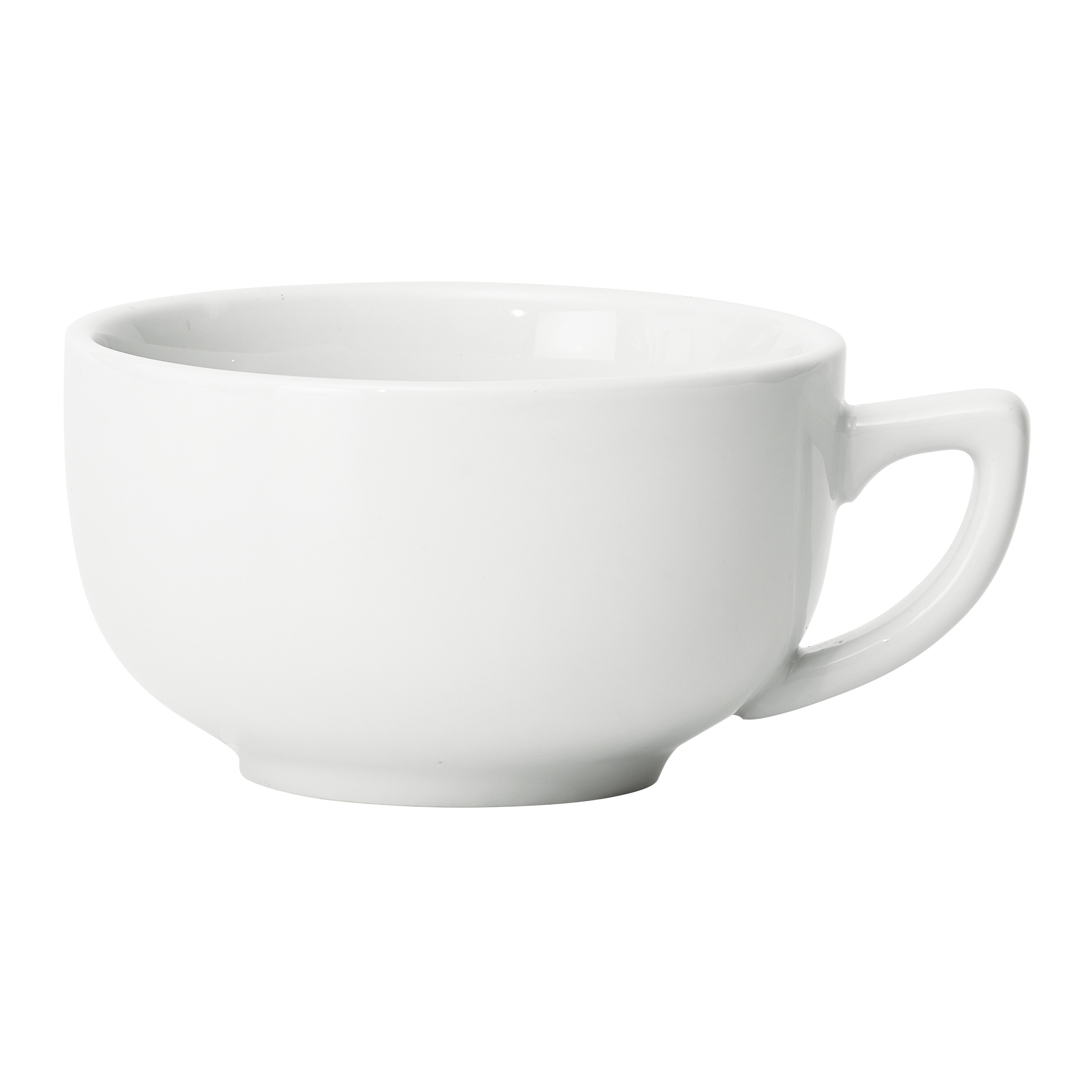 Winco BCC-14 Birkhall Porcelain Coffee Cup 14 oz. - 3 dozen