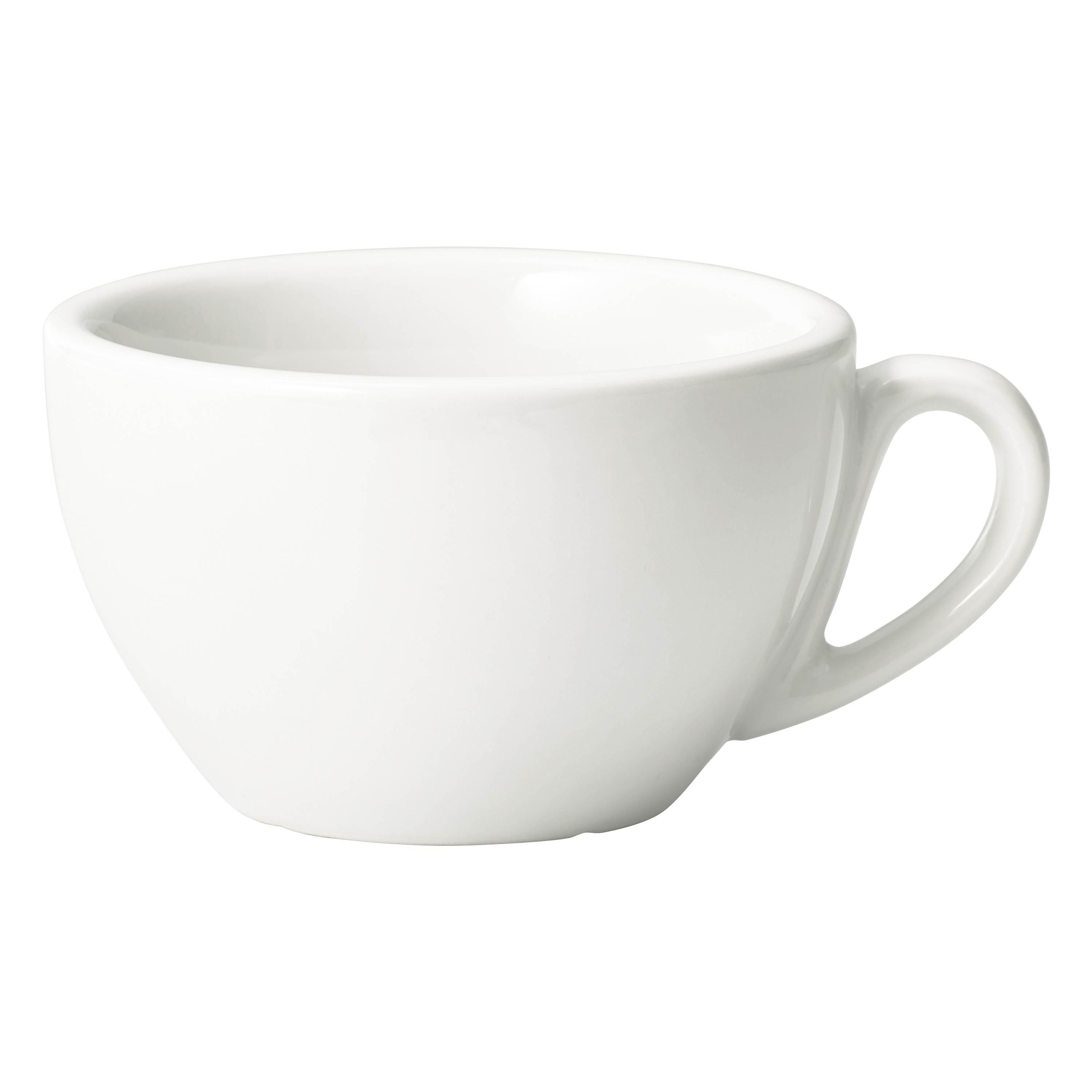 Winco BCC-75S Birkhall Porcelain Coffee Cup 7-1/2 oz. - 3 dozen