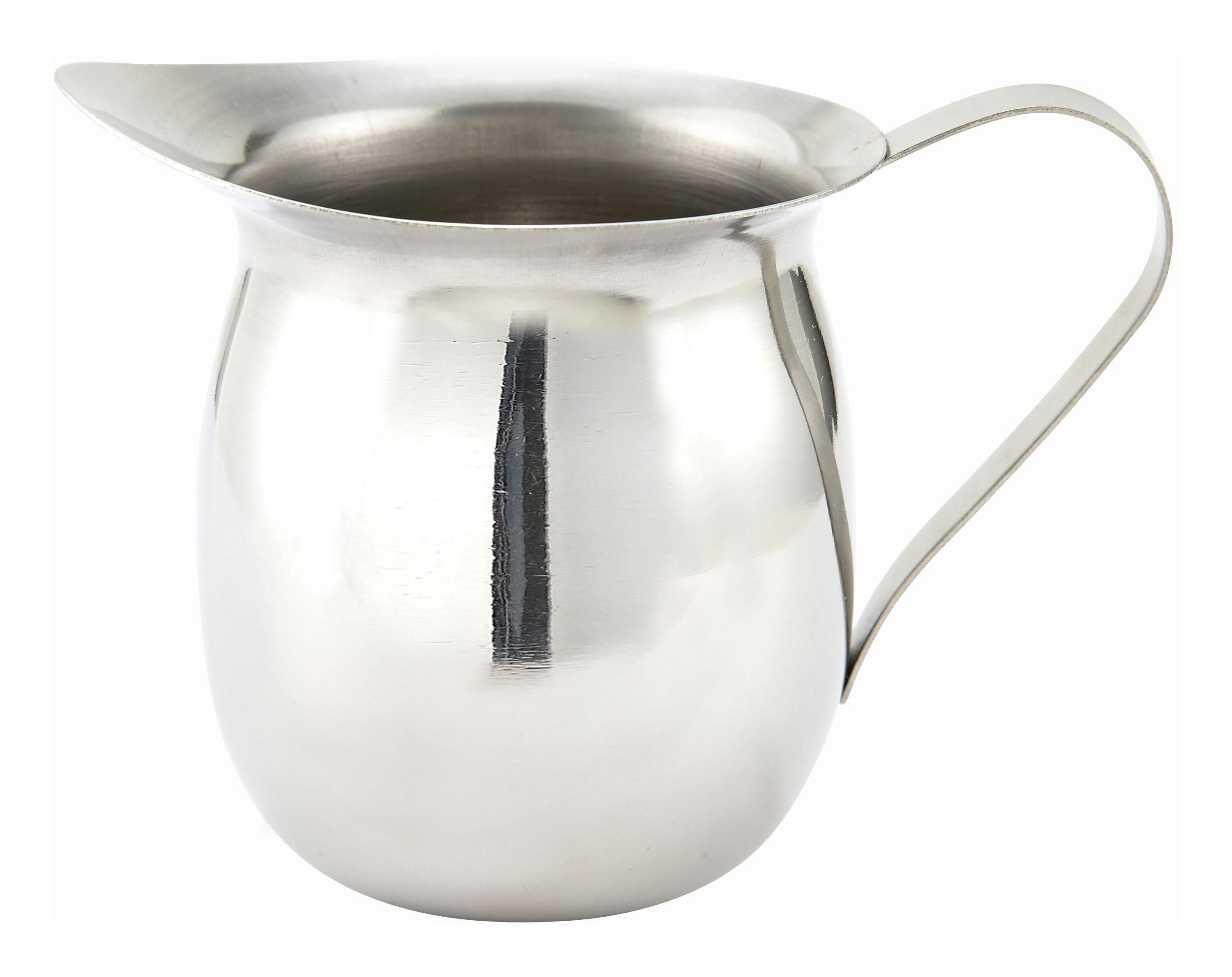 Winco BCS-10 Stainless Steel 10 oz. Bell Creamer