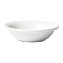 Winco BFD-5RE Birkhall Porcelain Fruit Dish with Rolled Edge 5 oz. - 3 dozen