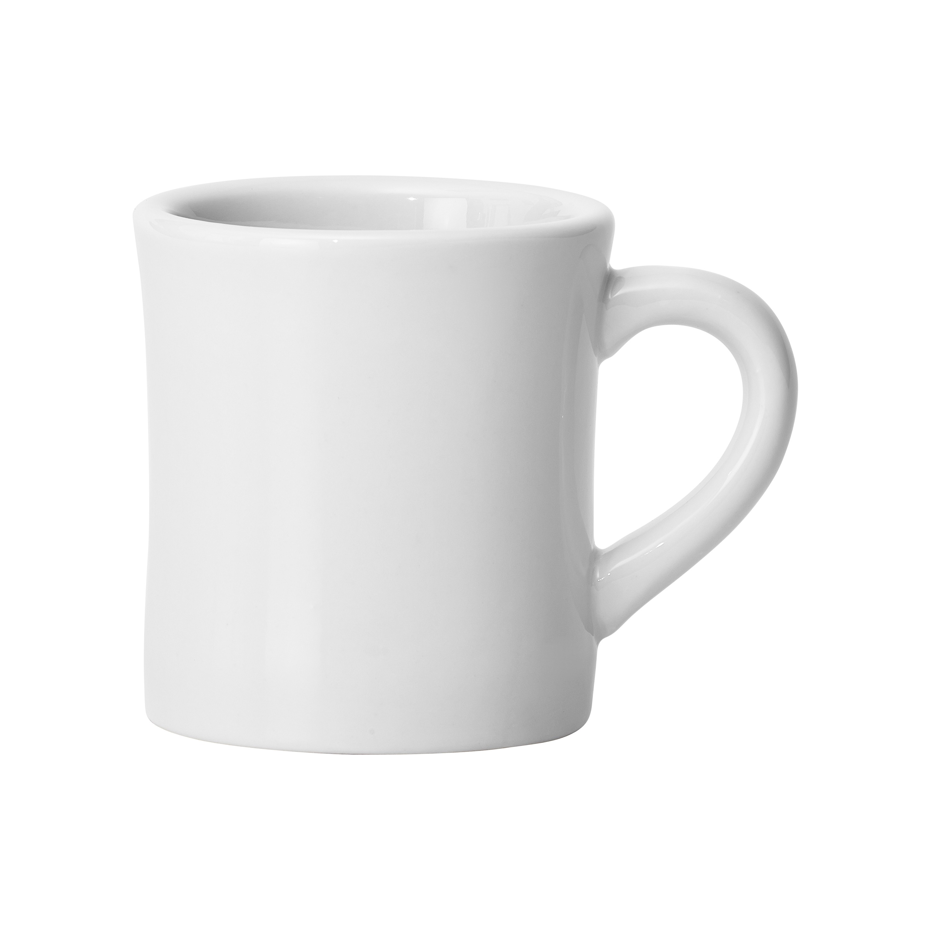 Winco BMC-75 Bulawayo Porcelain Mug 7-1/2 oz. - 3 dozen