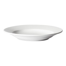 Winco BPB-2212RE Birkhall Porcelain Pasta Bowl with Rolled Edge 22 oz 12" dia. - 1 dozen