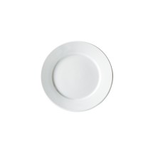 Winco BPR-75RE Birkhall Porcelain Plate with Rolled Edge 7-1/2" dia. - 3 dozen