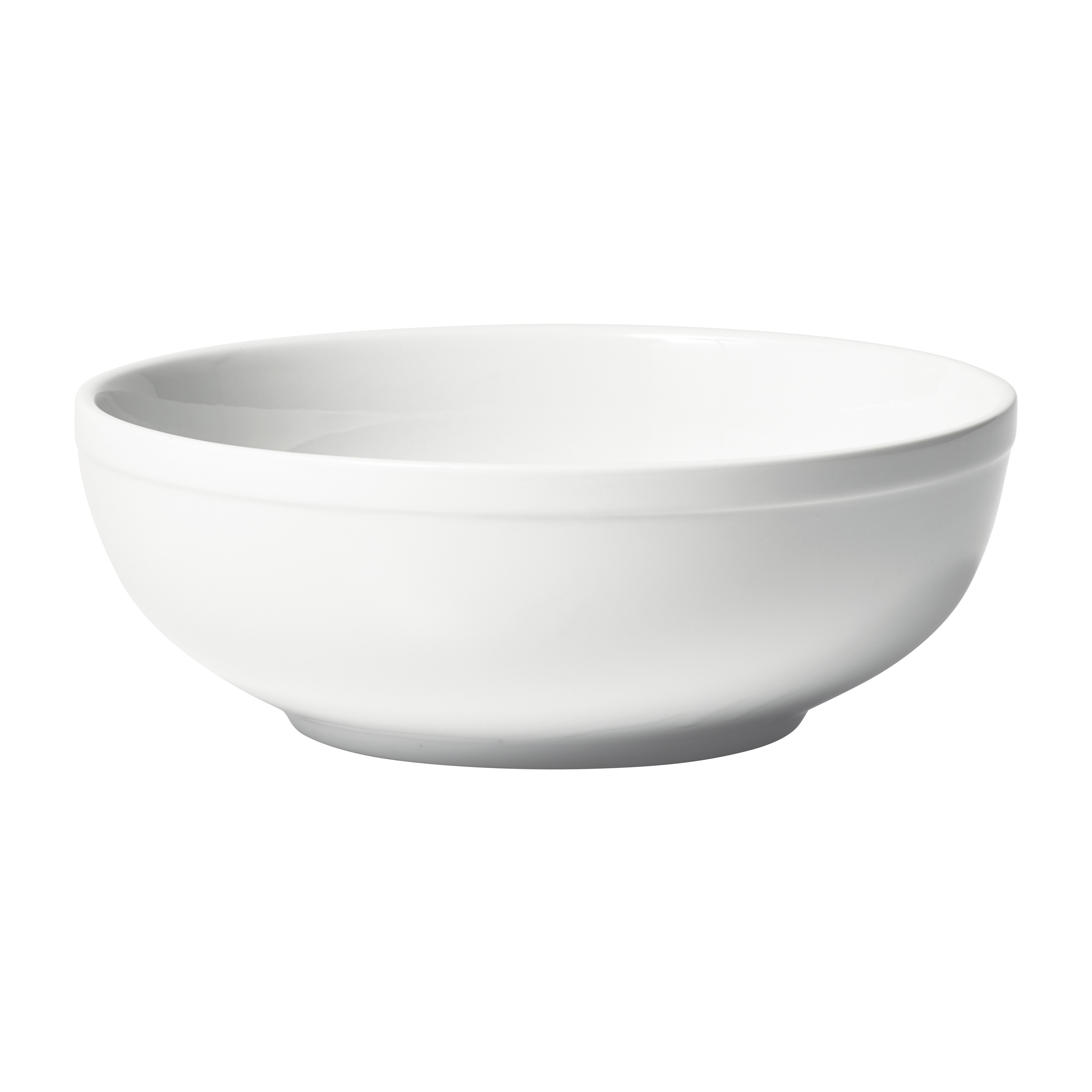 Winco BPSB-60 Birkhall Porcelain Salad/Pasta Bowl 60 oz. - 1 dozen