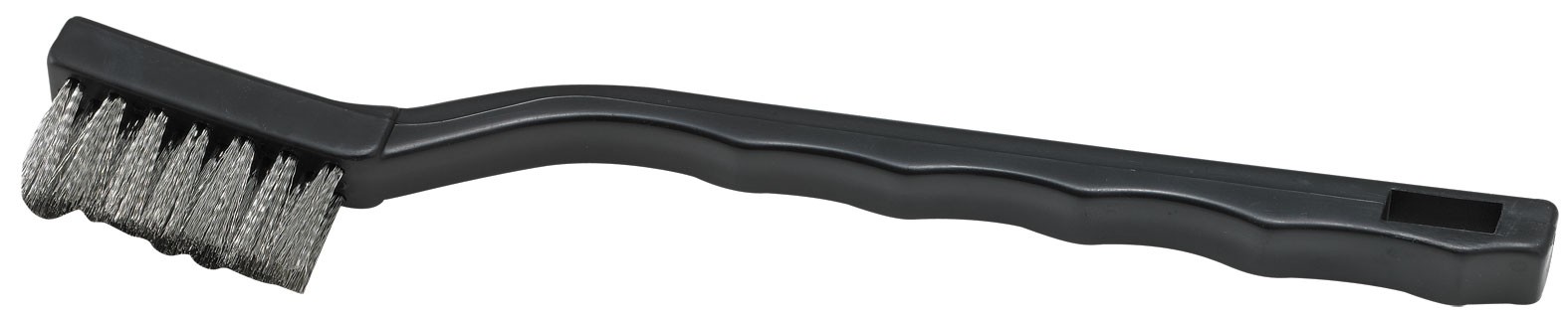 Winco BR-7S Mini-Scratch Utility Brush with Stainless Steel Bristles 7"