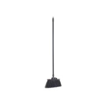Winco BRAU-9K-H Black Angle Broom Set with Fiberglass Handle, 48"L
